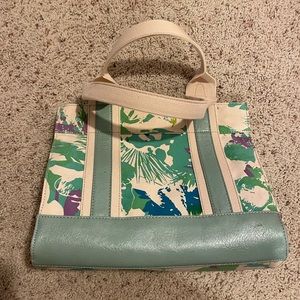 NWT Nine West floral shoulder tote bag